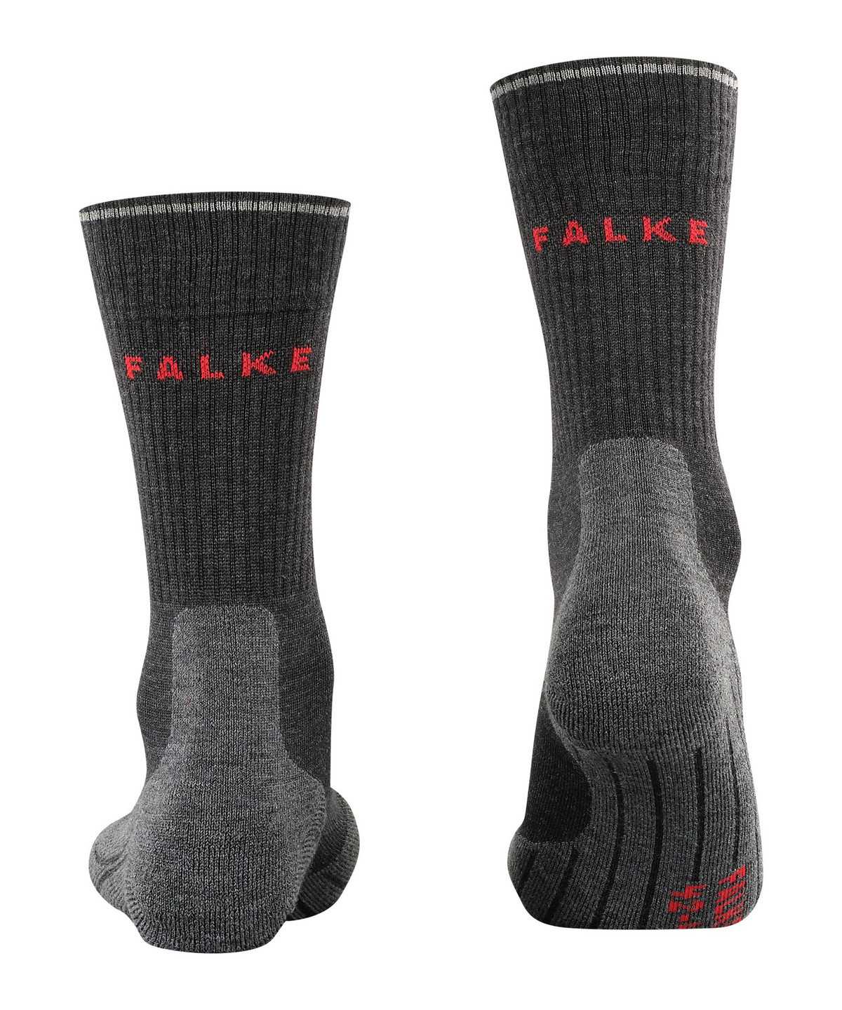 Falke TK2 Explore Wool Silk Trekking Socks Socken Herren Grau | 0719654-ZS