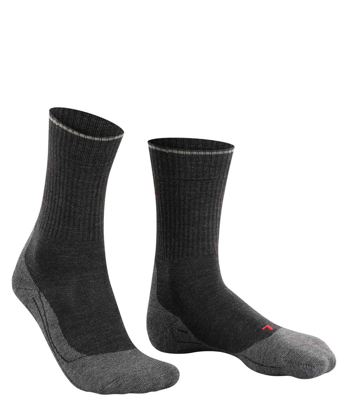 Falke TK2 Explore Wool Silk Trekking Socks Socken Herren Grau | 0719654-ZS