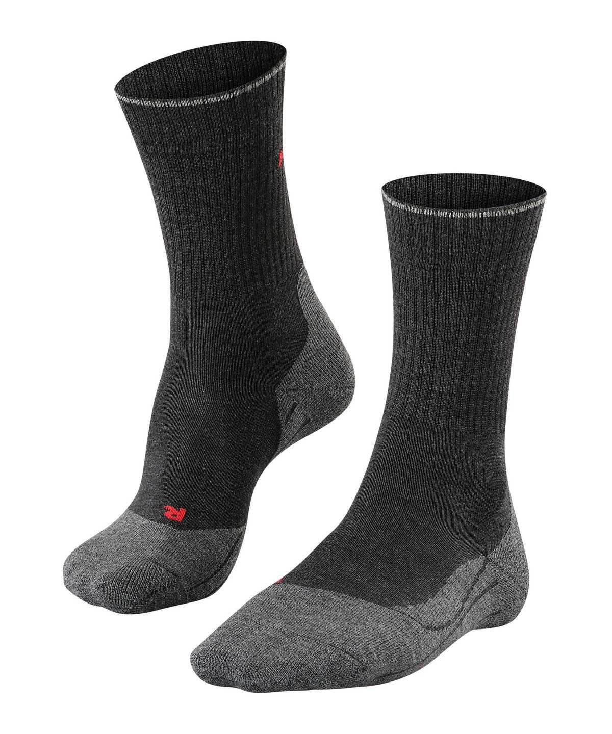 Falke TK2 Explore Wool Silk Trekking Socks Socken Herren Grau | 0719654-ZS