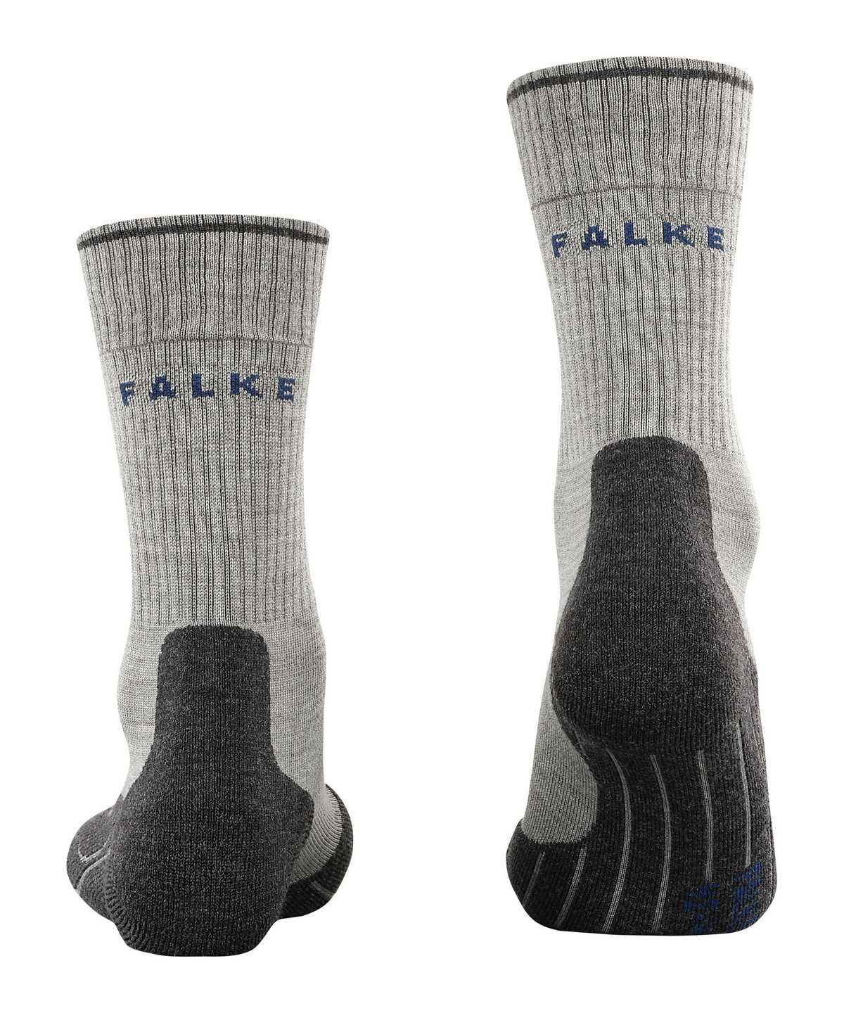 Falke TK2 Explore Wool Silk Trekking Socks Socken Herren Grau | 1650873-WQ