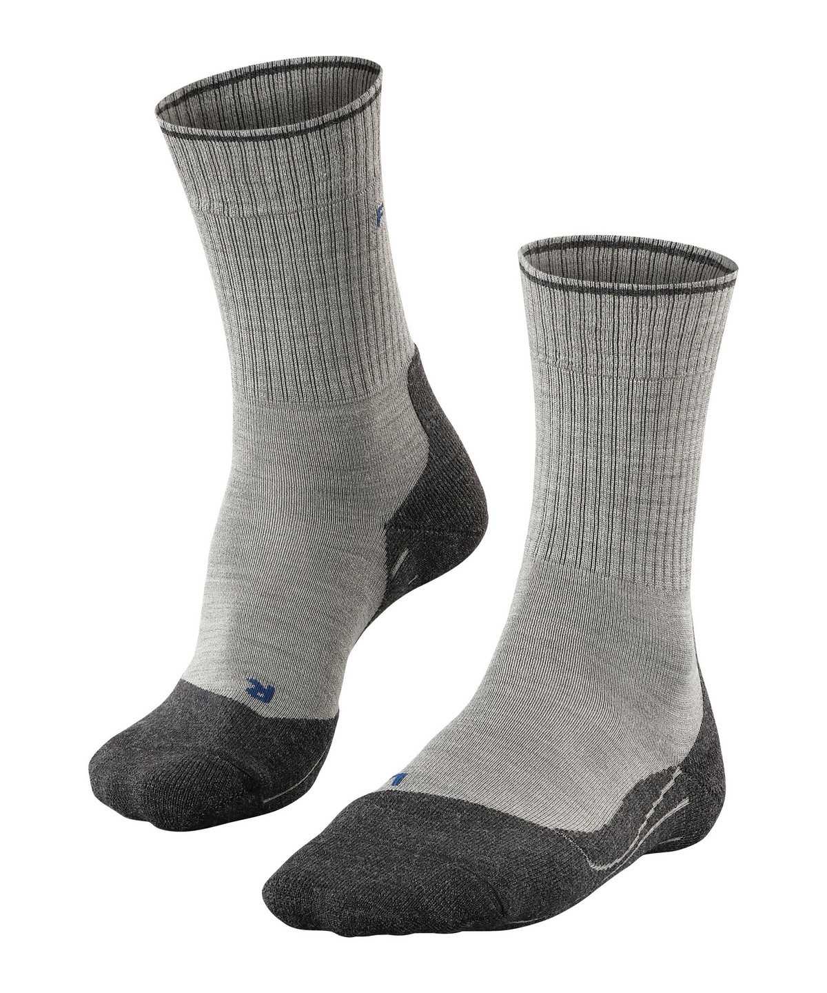 Falke TK2 Explore Wool Silk Trekking Socks Socken Herren Grau | 1650873-WQ