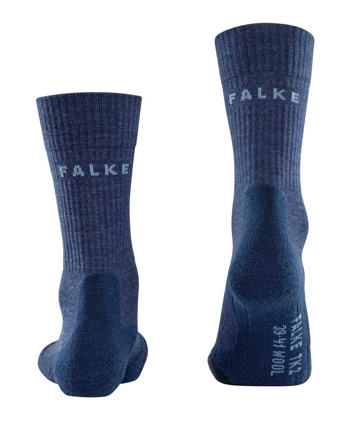 Falke TK2 Explore Wool Trekking Socks Socken Herren Blau | 6819032-JL