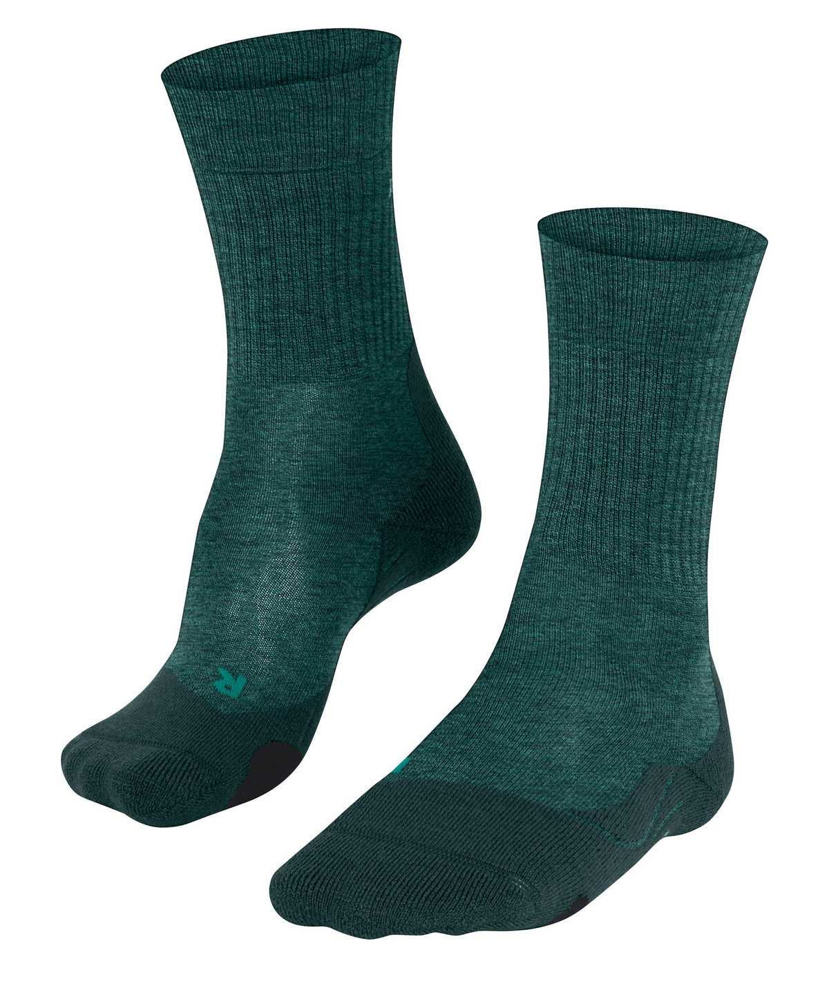 Falke TK2 Explore Wool Trekking Socks Socken Herren Grün | 9108753-XQ