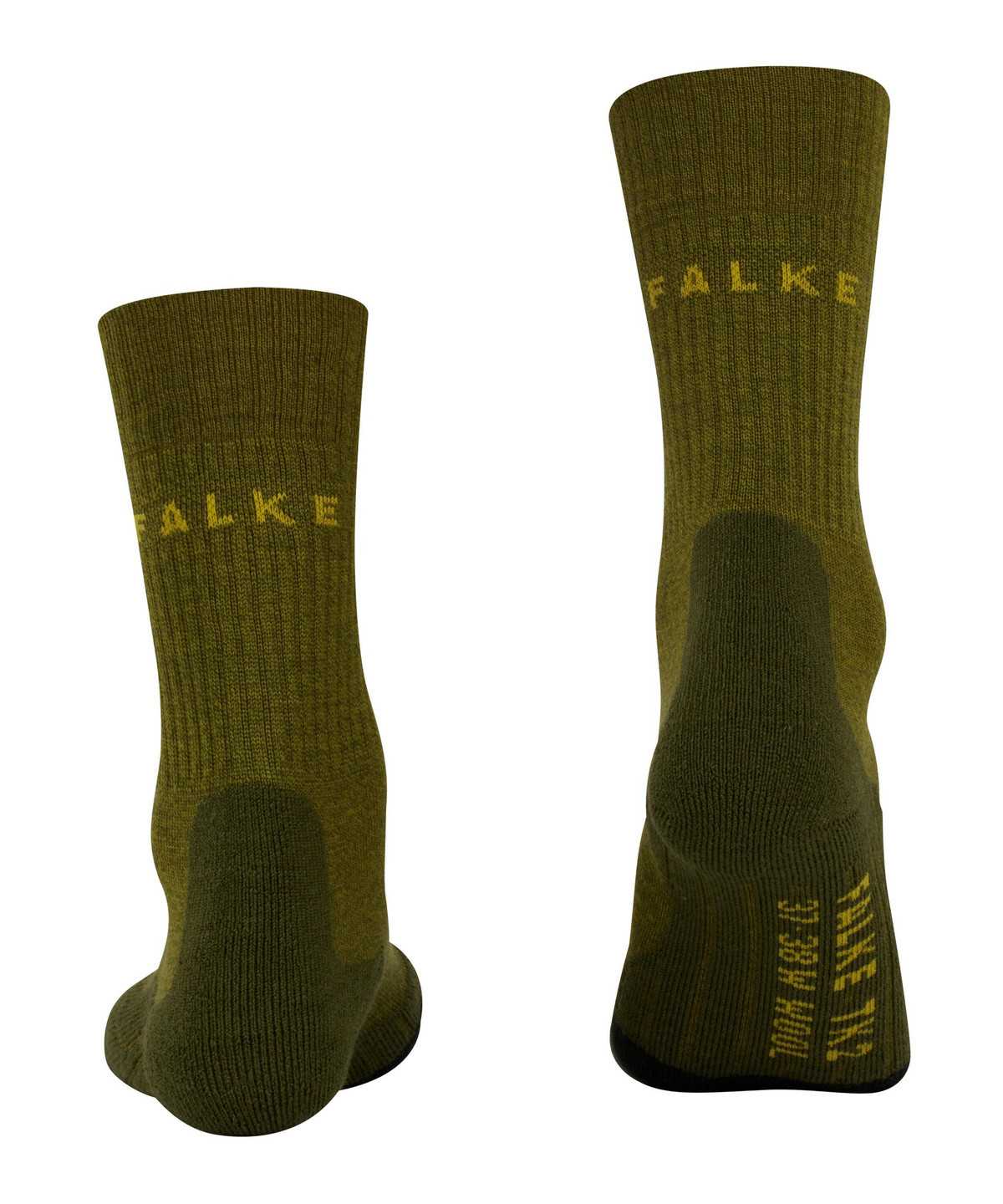 Falke TK2 Explore Wool Trekking Socks Socken Herren Grün | 0627593-SW