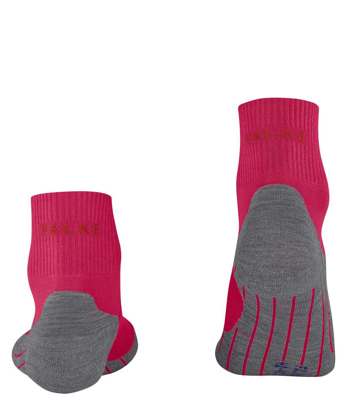 Falke TK5 Wander Cool Short Trekking Short sock Sports Socks Damen Rot | 8930712-VW