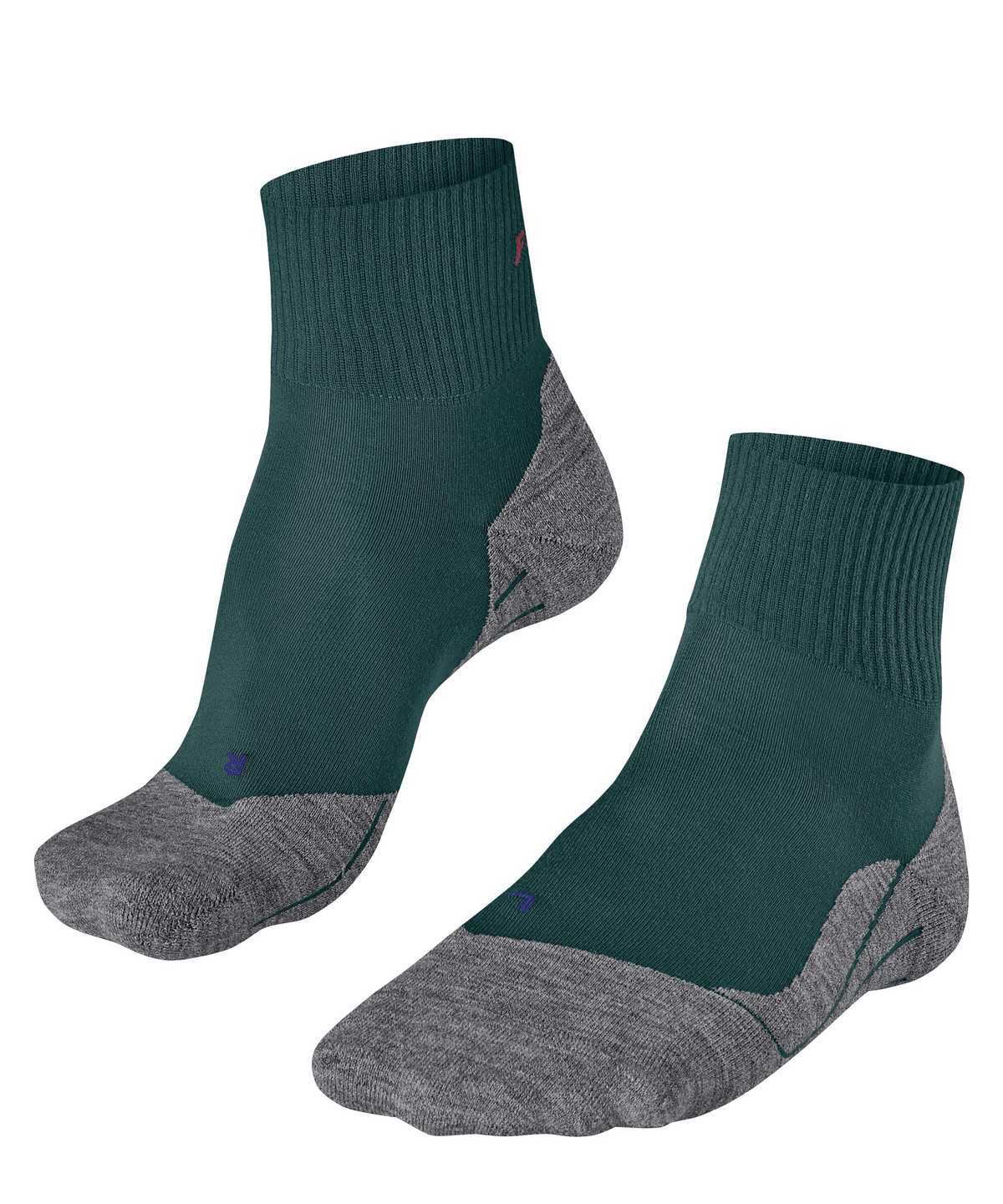 Falke TK5 Wander Cool Short Trekking Short sock Socken Herren Grün | 0153792-GA