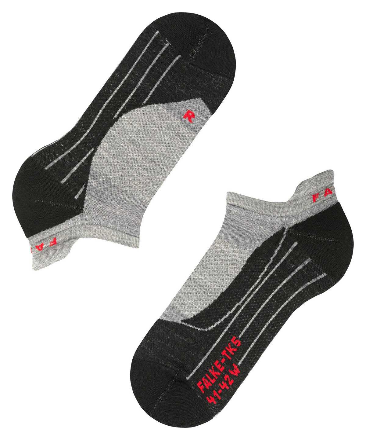 Falke TK5 Wander Invisible Trekking Invisibles Sports Socks Damen Grau | 0479562-HK