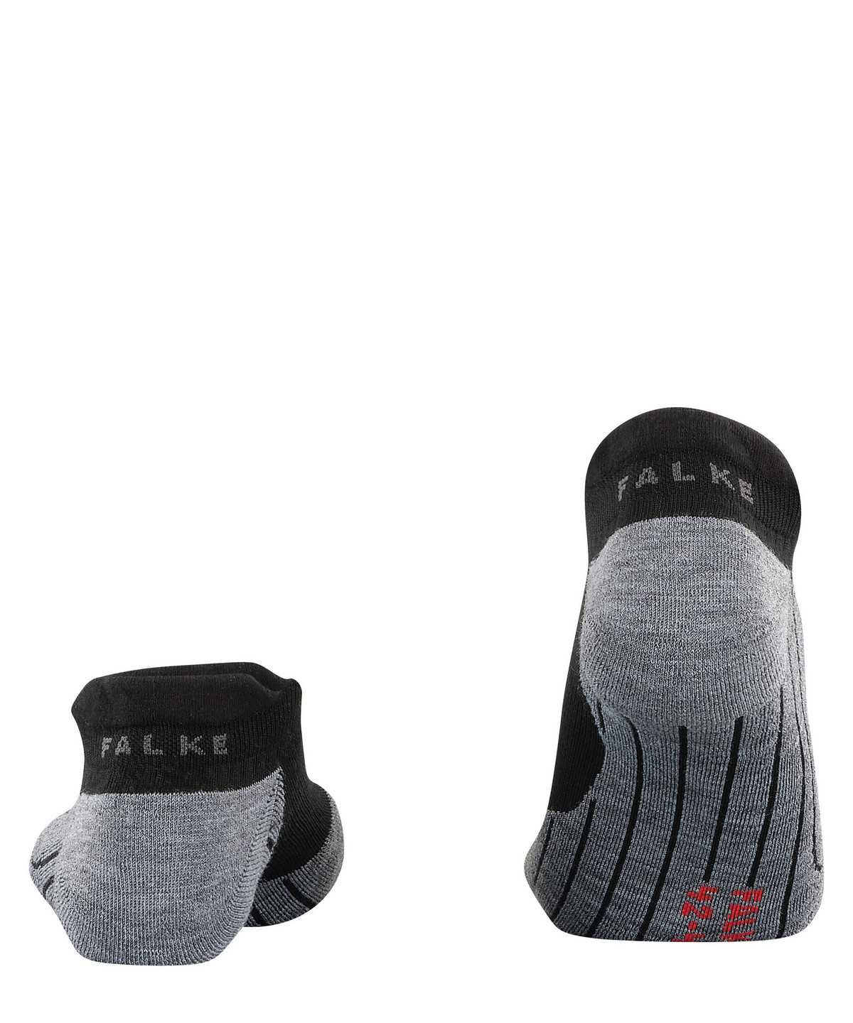 Falke TK5 Wander Invisible Trekking Invisibles No Show Socks Herren Schwarz | 9352084-FK