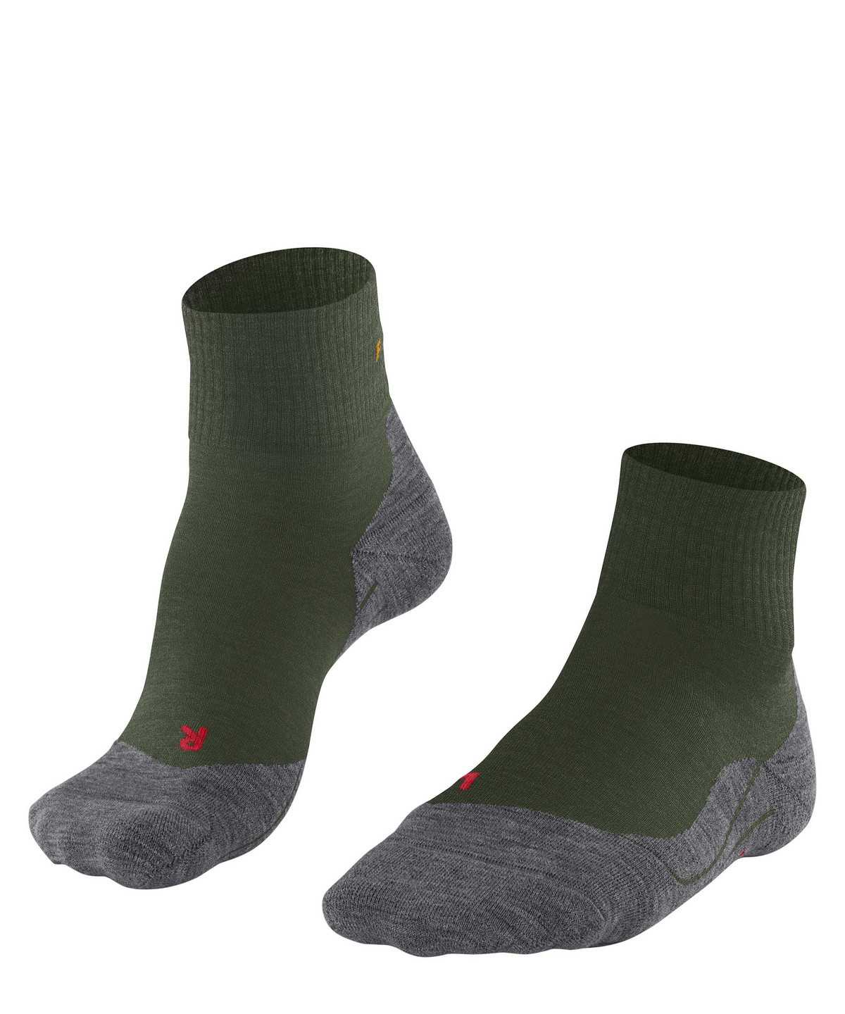 Falke TK5 Wander Short Trekking Short sock Socken Herren Grün | 4863107-ZJ