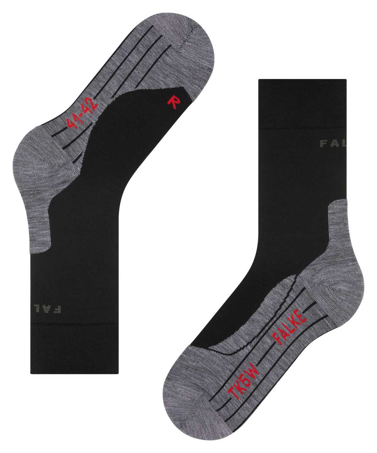 Falke TK5 Wander Trekking Socks Socken Herren Schwarz | 9631458-IS