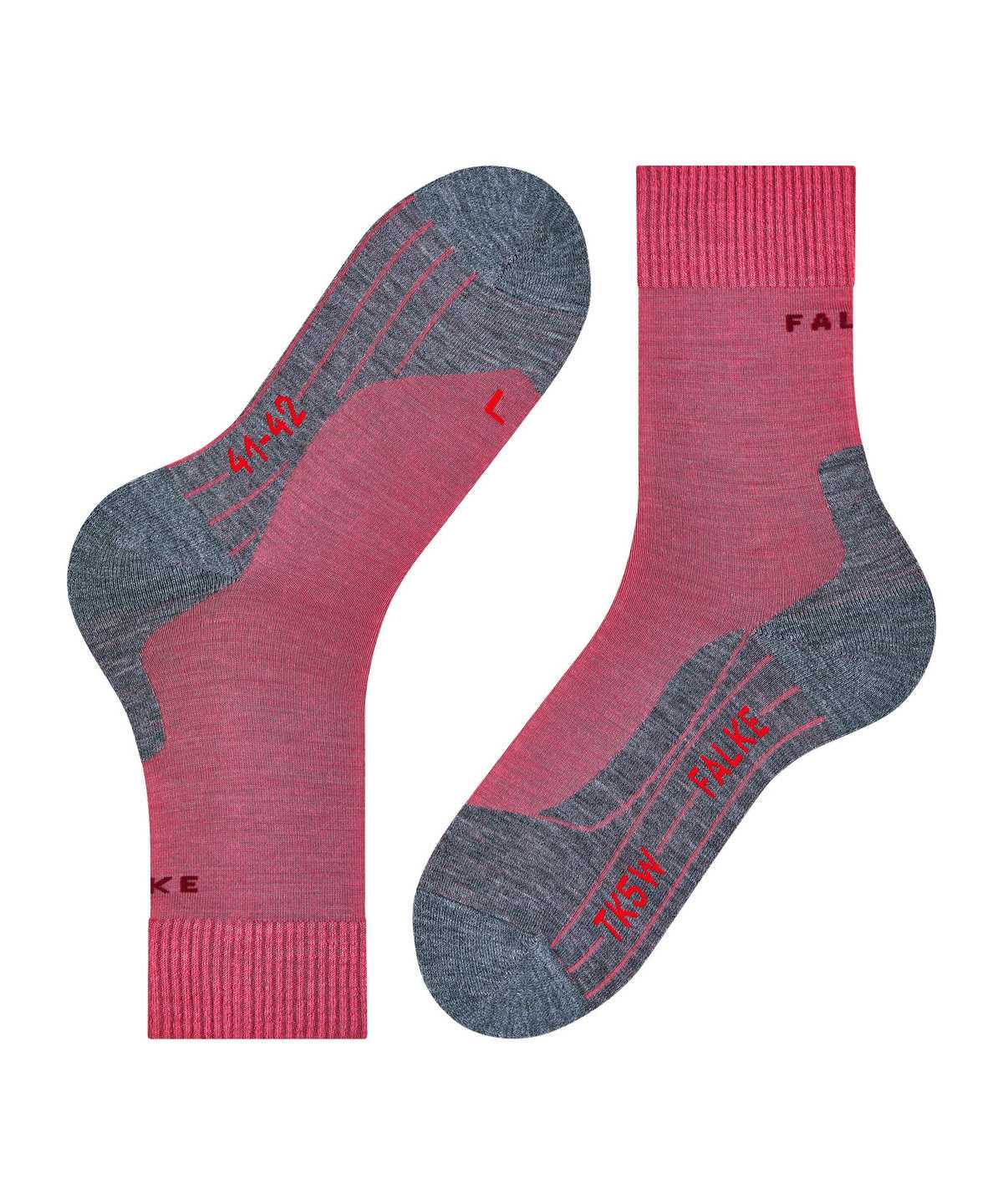 Falke TK5 Wander Trekking Socks Sports Socks Damen Rot | 5084271-YJ