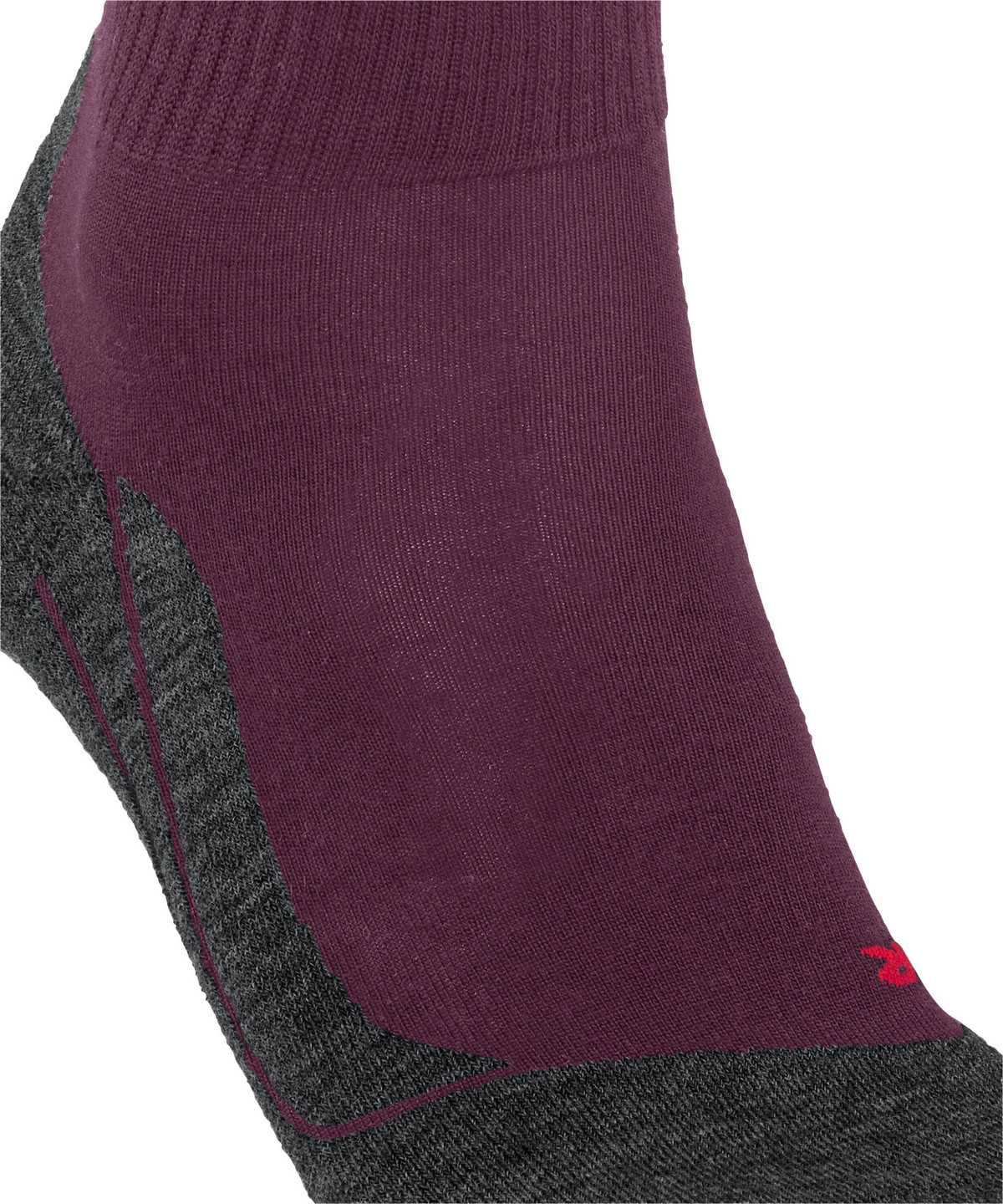 Falke TK5 Wander Wool Short Trekking Short sock Sports Socks Damen Rot | 3654807-WZ