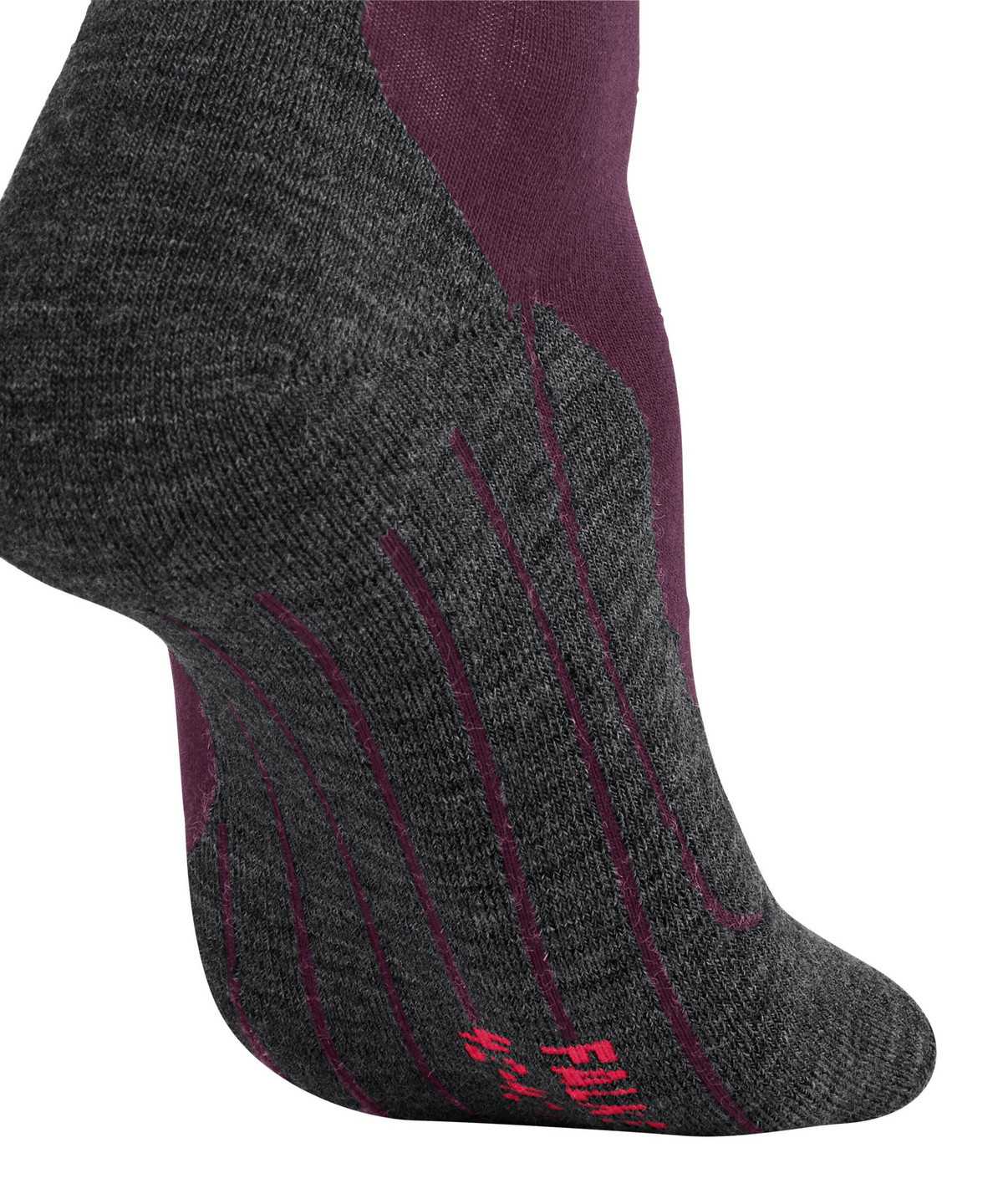 Falke TK5 Wander Wool Short Trekking Short sock Sports Socks Damen Rot | 3654807-WZ