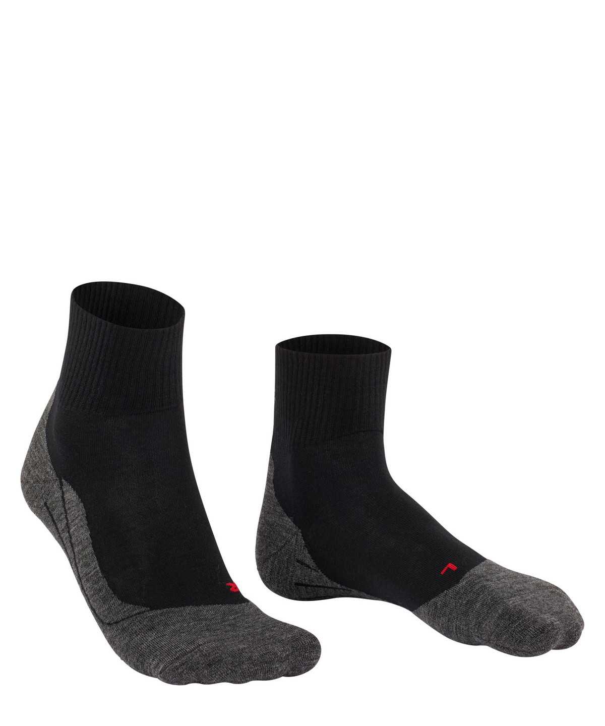 Falke TK5 Wander Wool Short Trekking Short sock Sports Socks Damen Schwarz | 5340629-KE