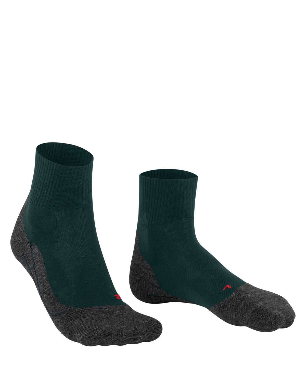 Falke TK5 Wander Wool Short Trekking Short sock Socken Herren Grün | 2351876-HR