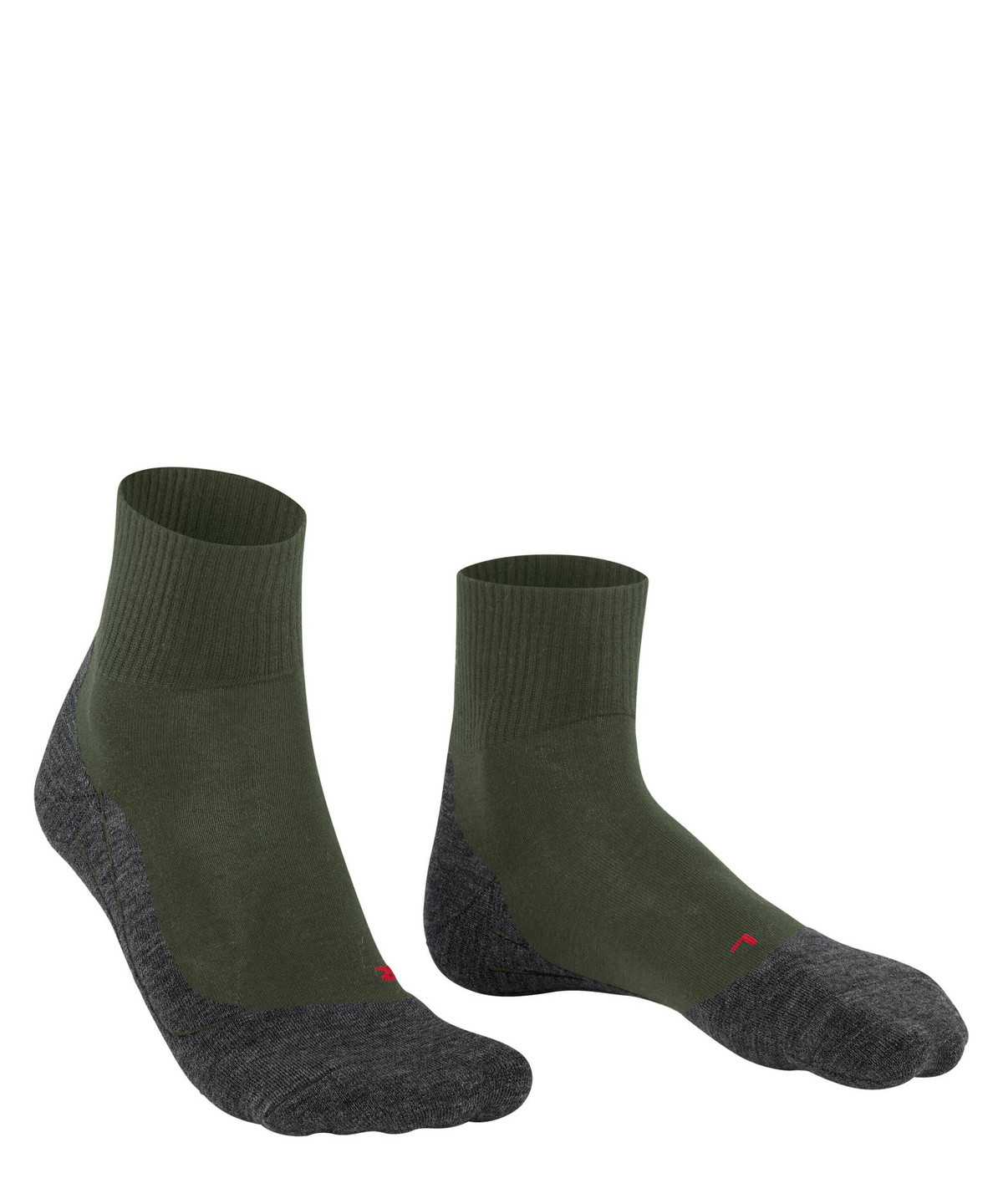 Falke TK5 Wander Wool Short Trekking Short sock Socken Herren Grün | 0851376-CK