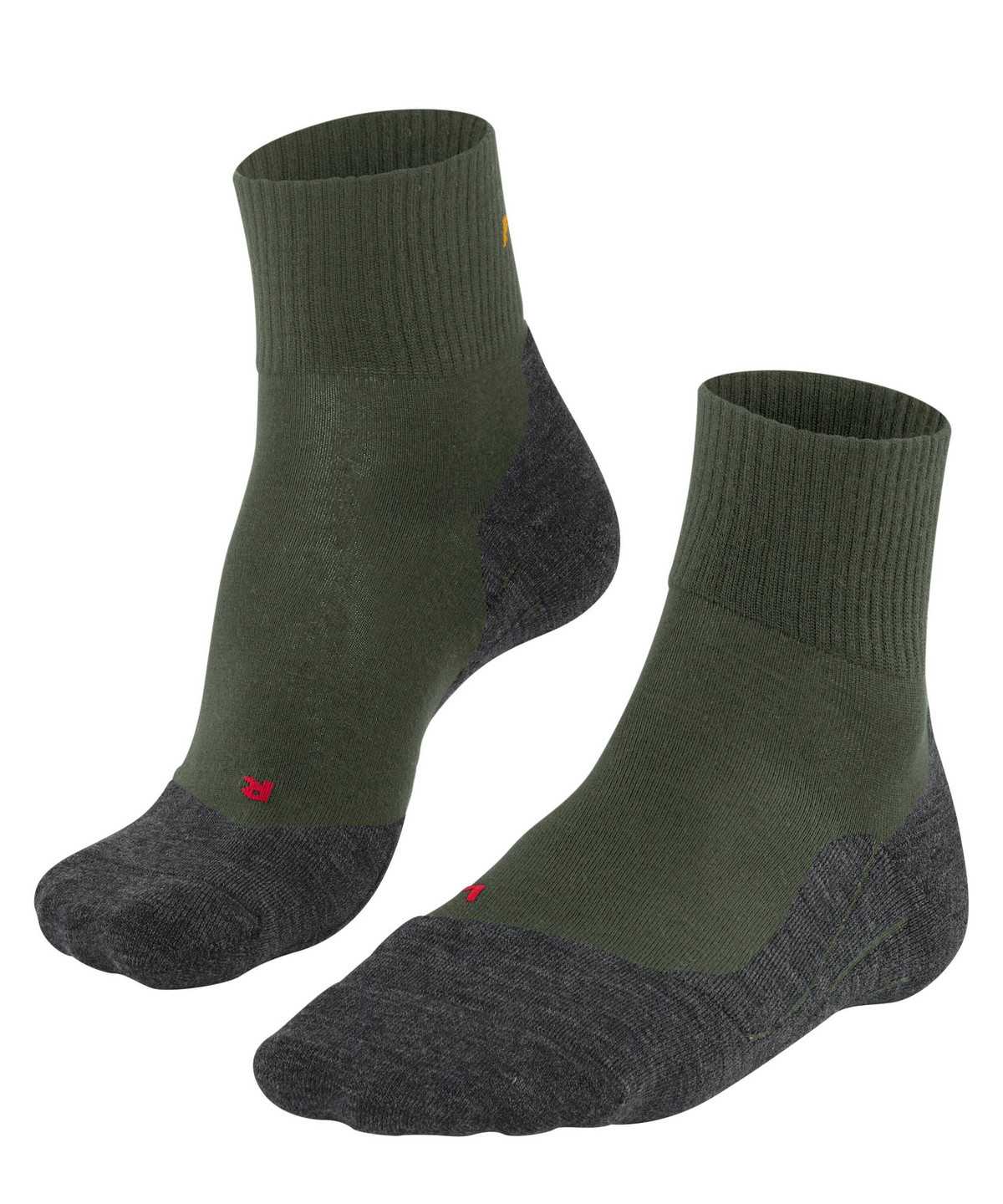 Falke TK5 Wander Wool Short Trekking Short sock Socken Herren Grün | 0851376-CK