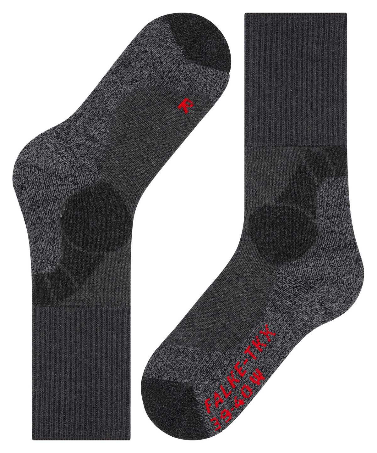 Falke TK-X Expedition Trekking Socks Socken Herren Grau | 9460382-RK