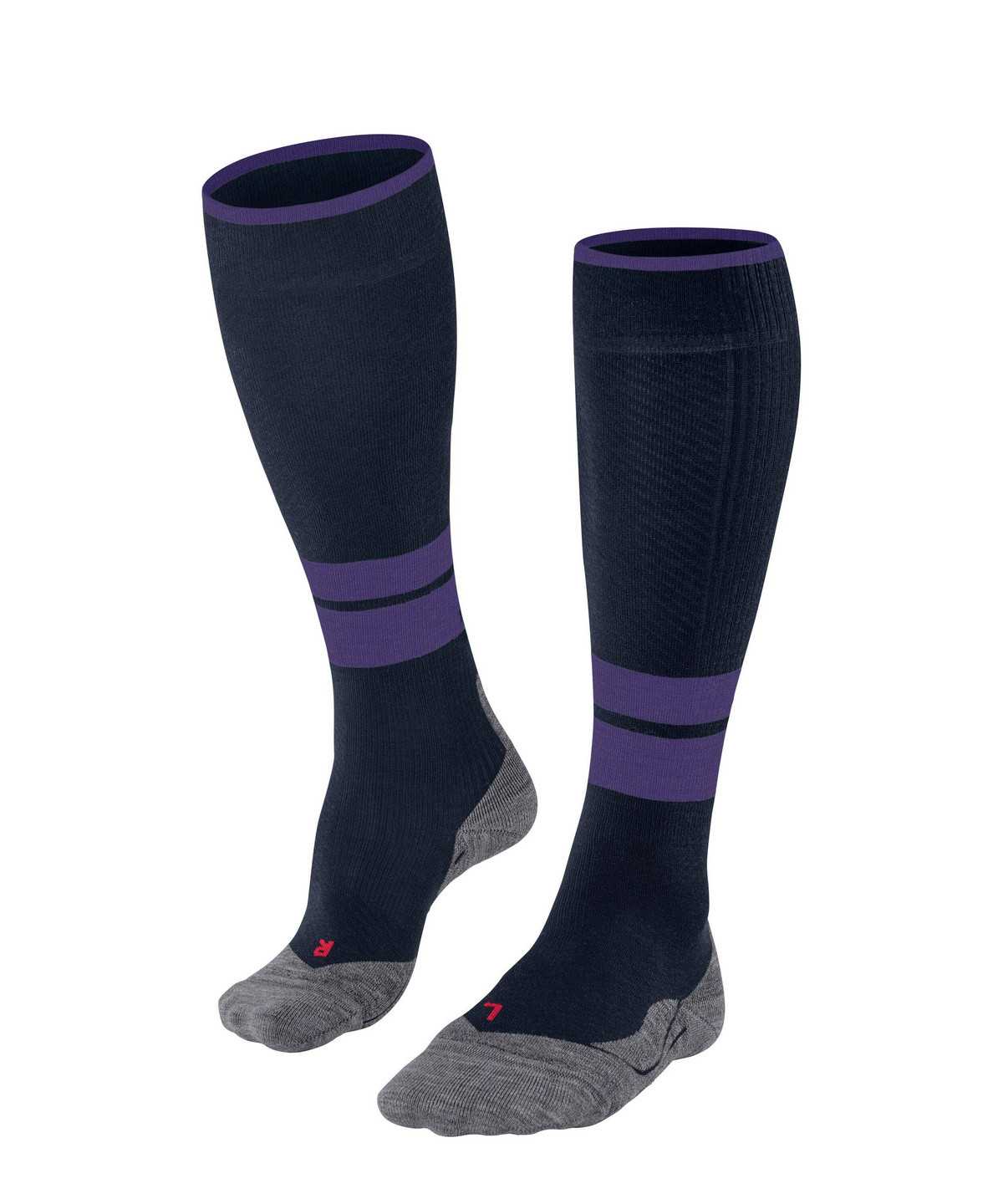 Falke TK Compression Energy Trekking Knee-high Socks Sports Socks Damen Blau | 0561794-TA