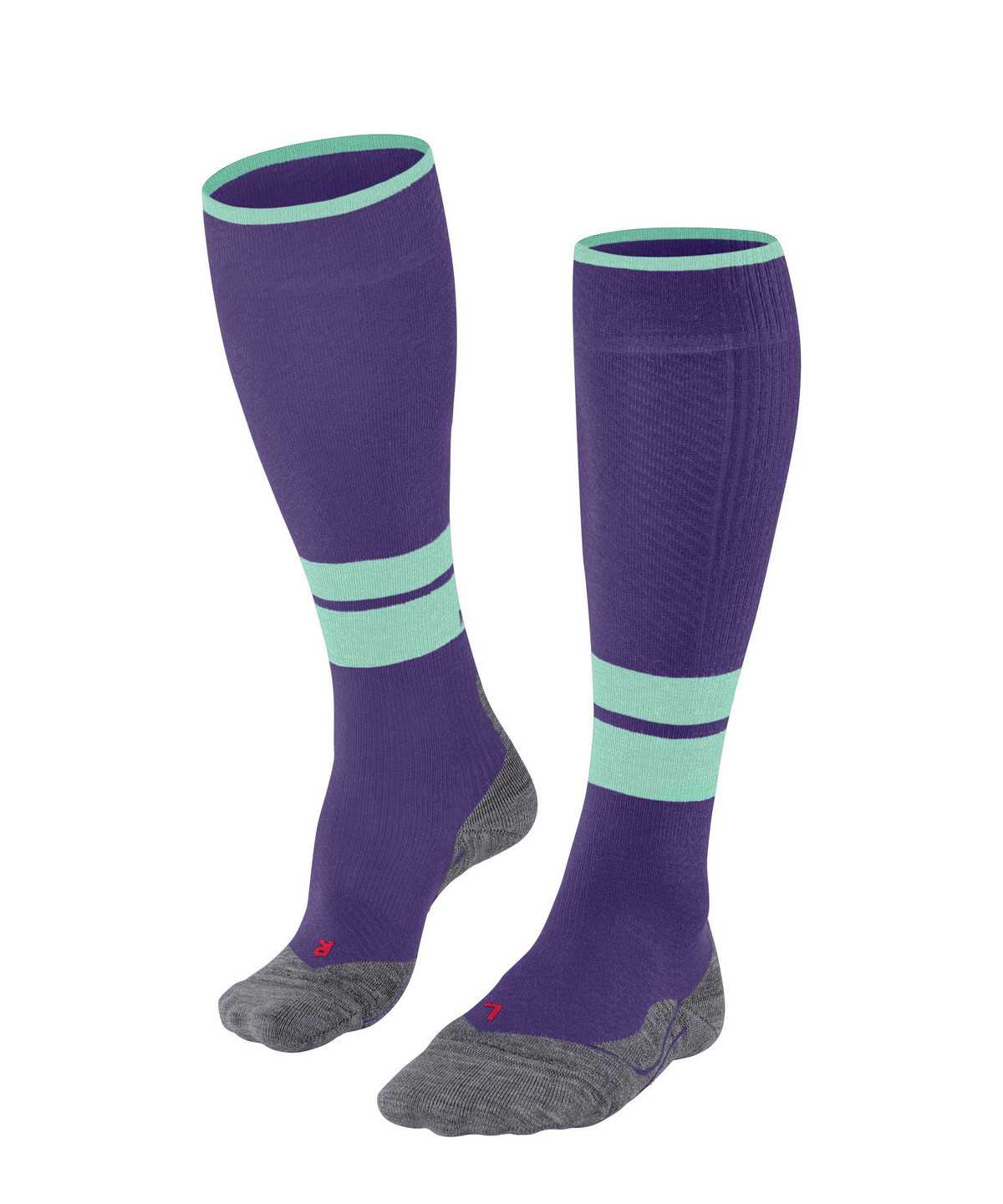 Falke TK Compression Energy Trekking Knee-high Socks Sports Socks Damen Lila | 9621854-RK