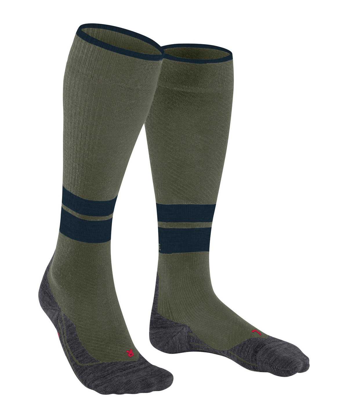 Falke TK Compression Energy Trekking Knee-high Socks Socken Herren Grün | 3451987-SX