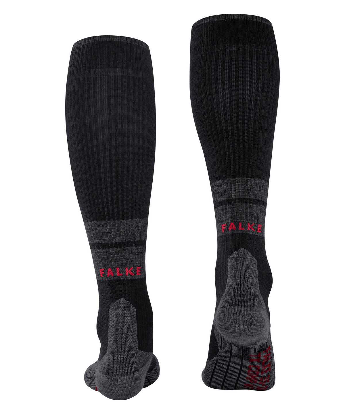 Falke TK Compression Energy Trekking Knee-high Socks Socken Herren Schwarz | 8215790-BV