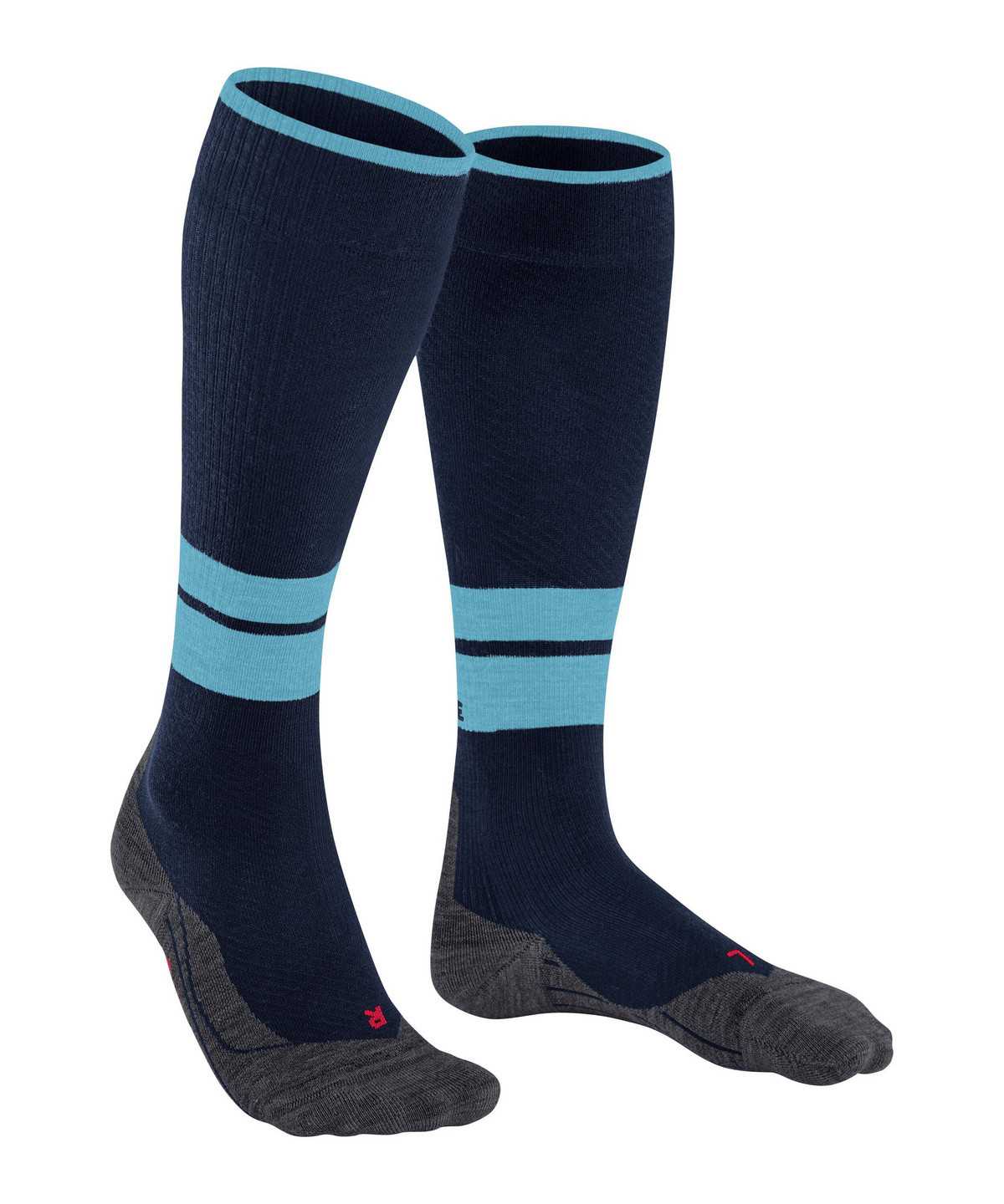 Falke TK Compression Energy Trekking Knee-high Socks Socken Herren Blau | 3057169-YB