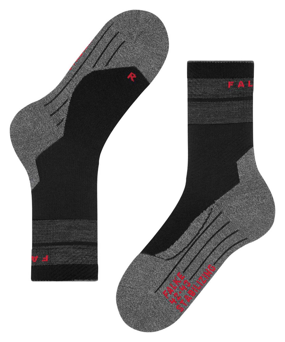 Falke TK Stabilizing Trekking Socks Socken Herren Schwarz | 3568210-TM