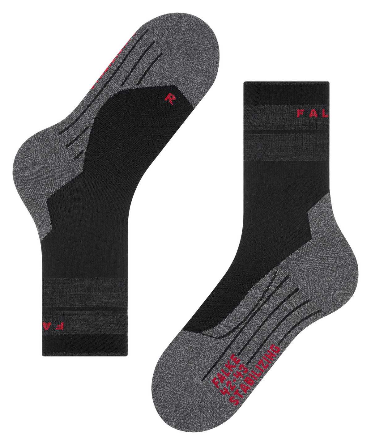 Falke TK Stabilizing Trekking Socks Sports Socks Damen Schwarz | 3795862-OV