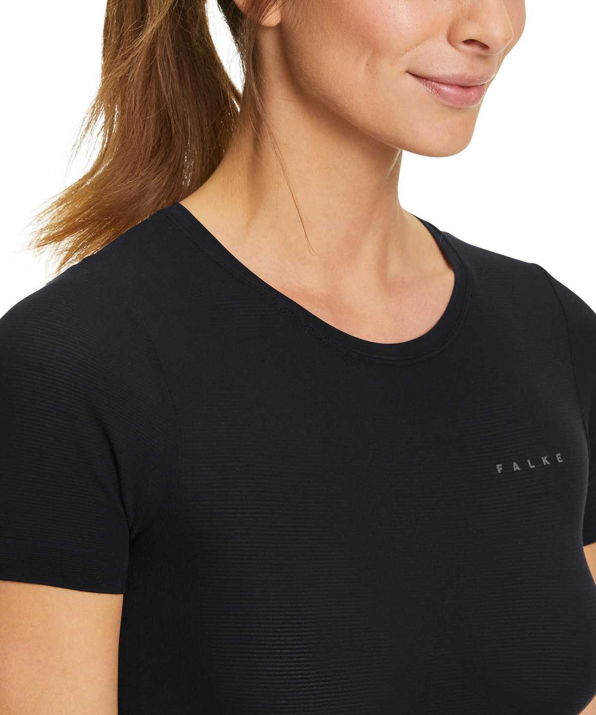 Falke T-Shirt Ultralight Cool Kurzarmhemd Damen Schwarz | 3289064-TA