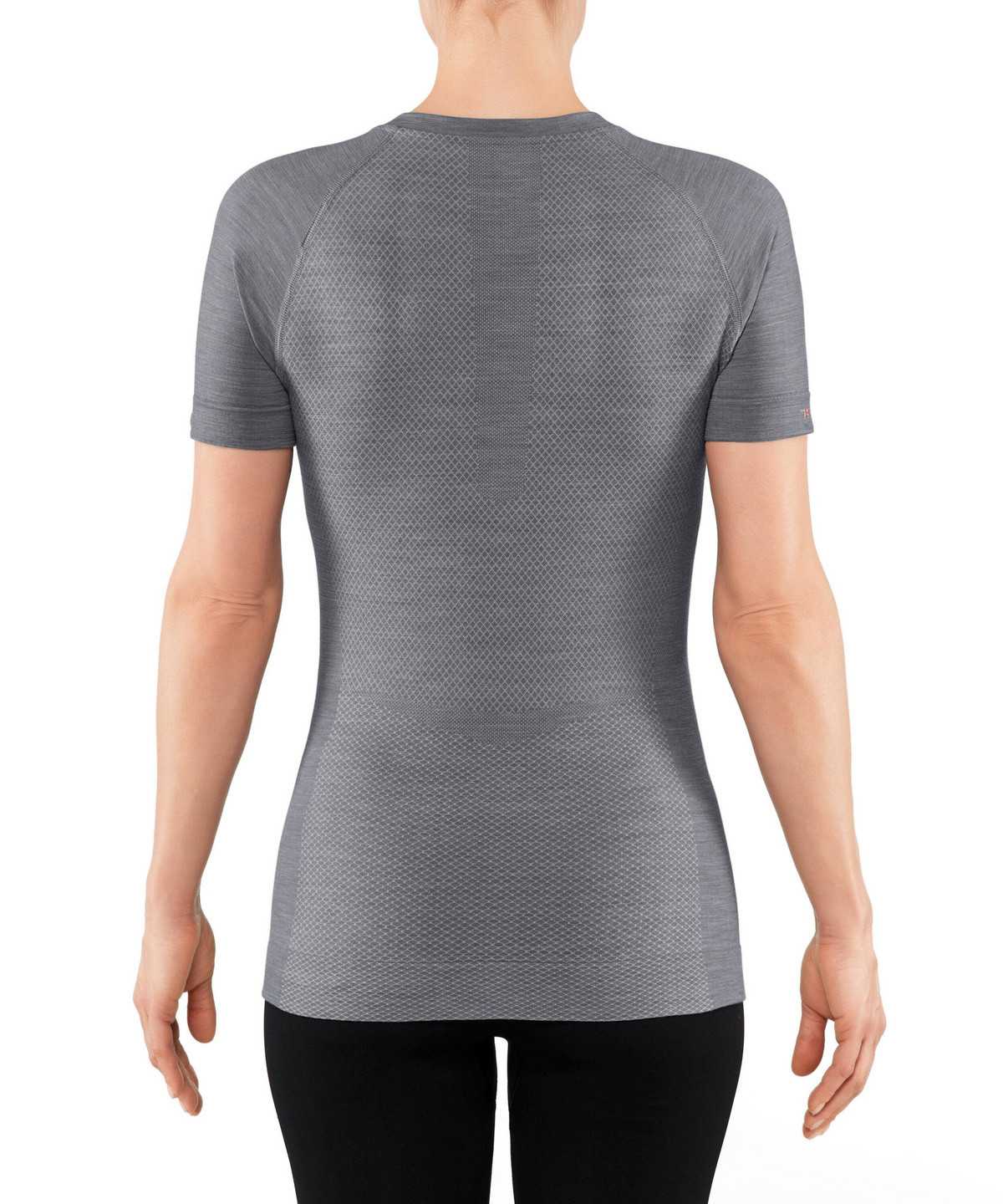 Falke T-Shirt Wool-Tech Light Kurzarmhemd Damen Grau | 0513684-DN