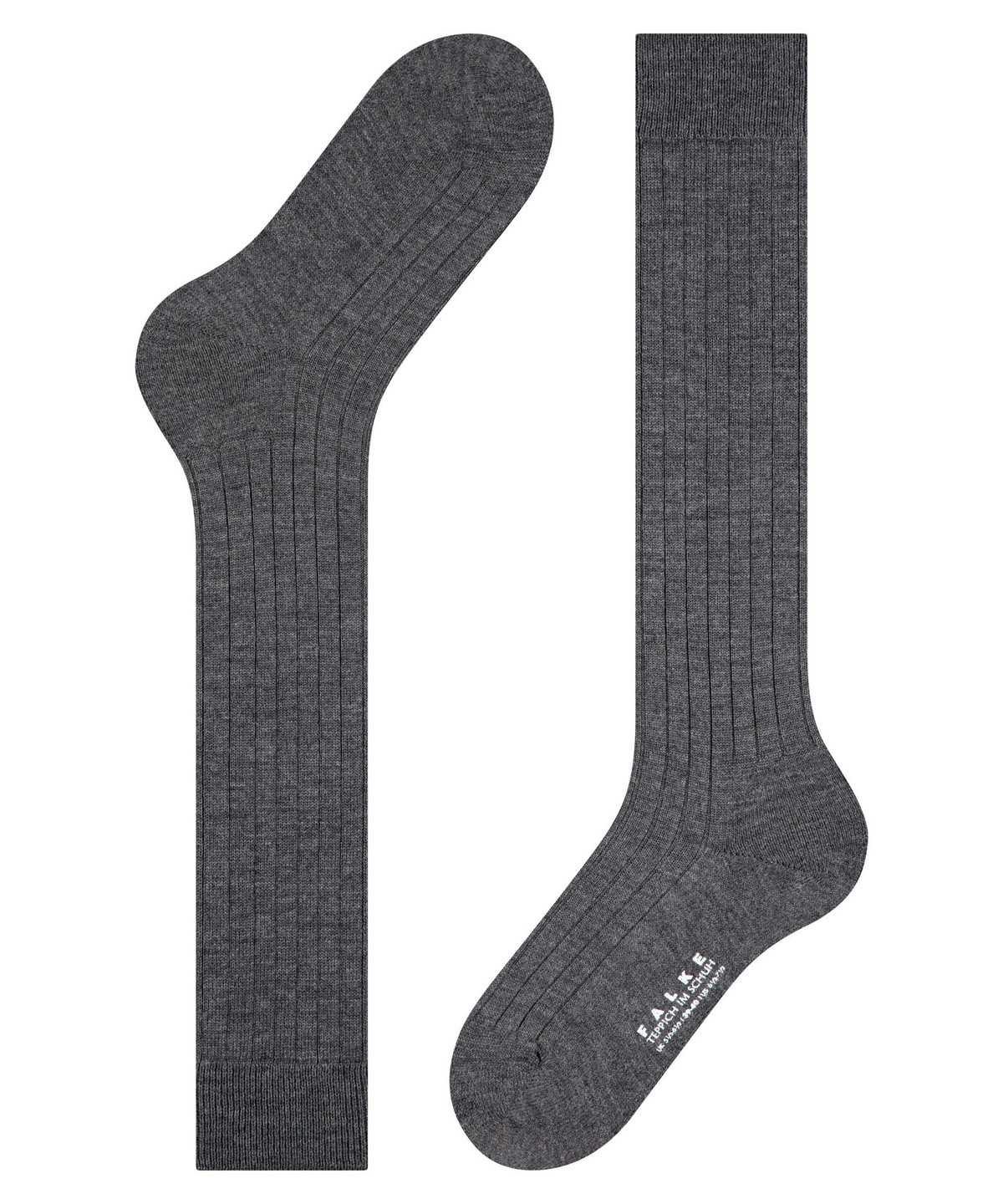 Falke Teppich im Schuh Knee-high Socks Socken Herren Grau | 2159843-PF