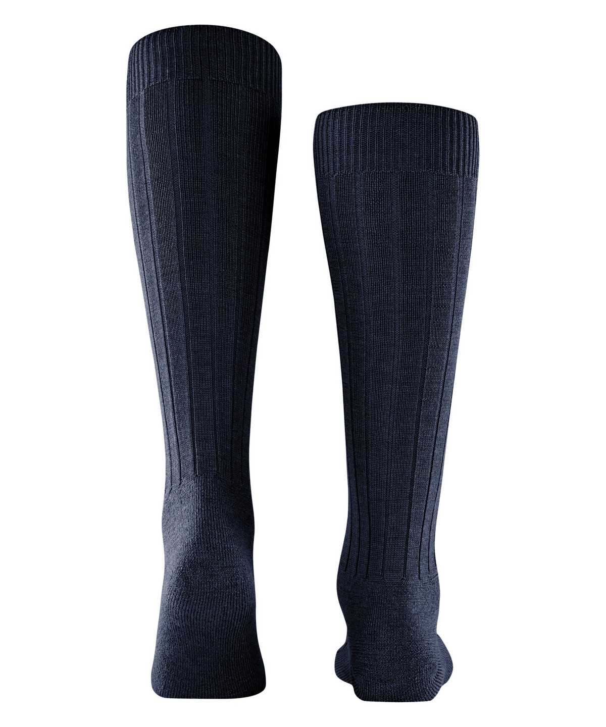 Falke Teppich im Schuh Knee-high Socks Socken Herren Blau | 7095146-SL