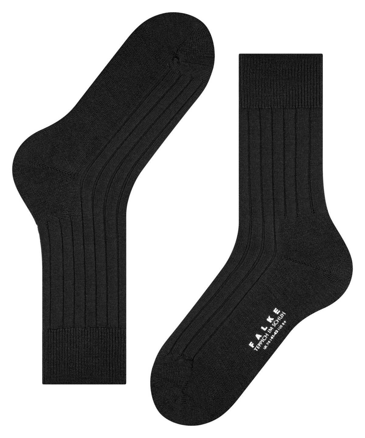 Falke Teppich im Schuh Socks Socken Herren Schwarz | 4617329-GW