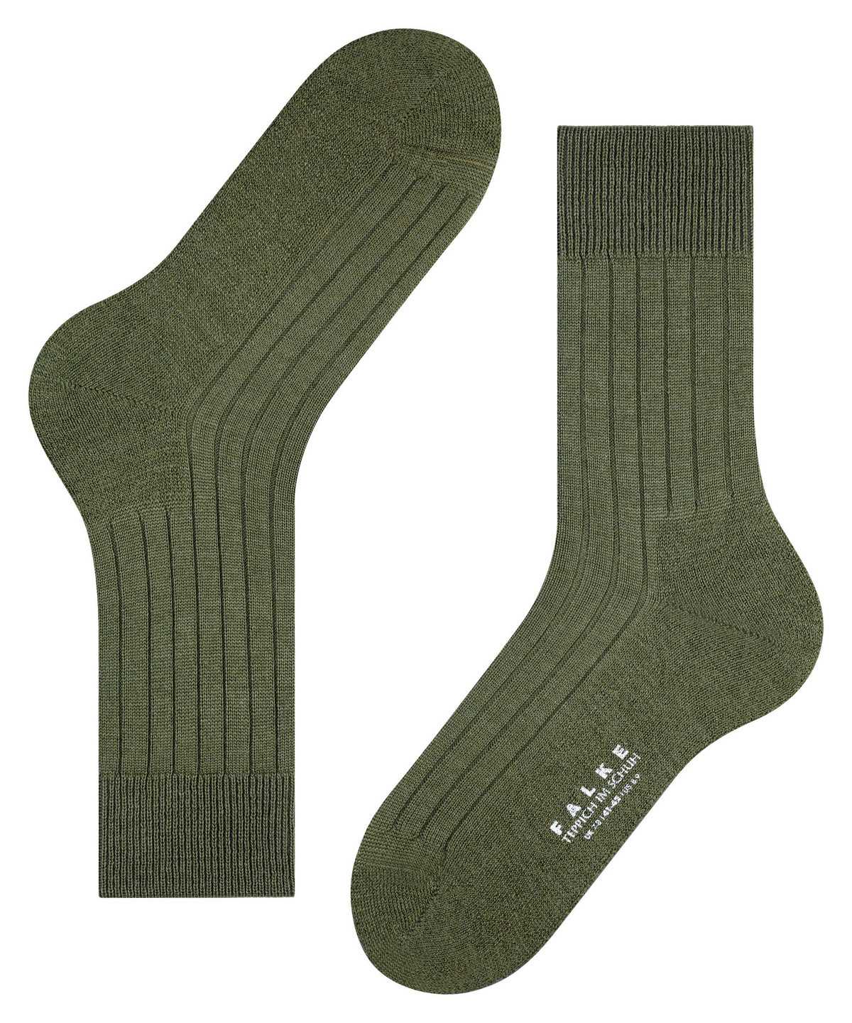 Falke Teppich im Schuh Socks Socken Herren Grün | 5431028-SK