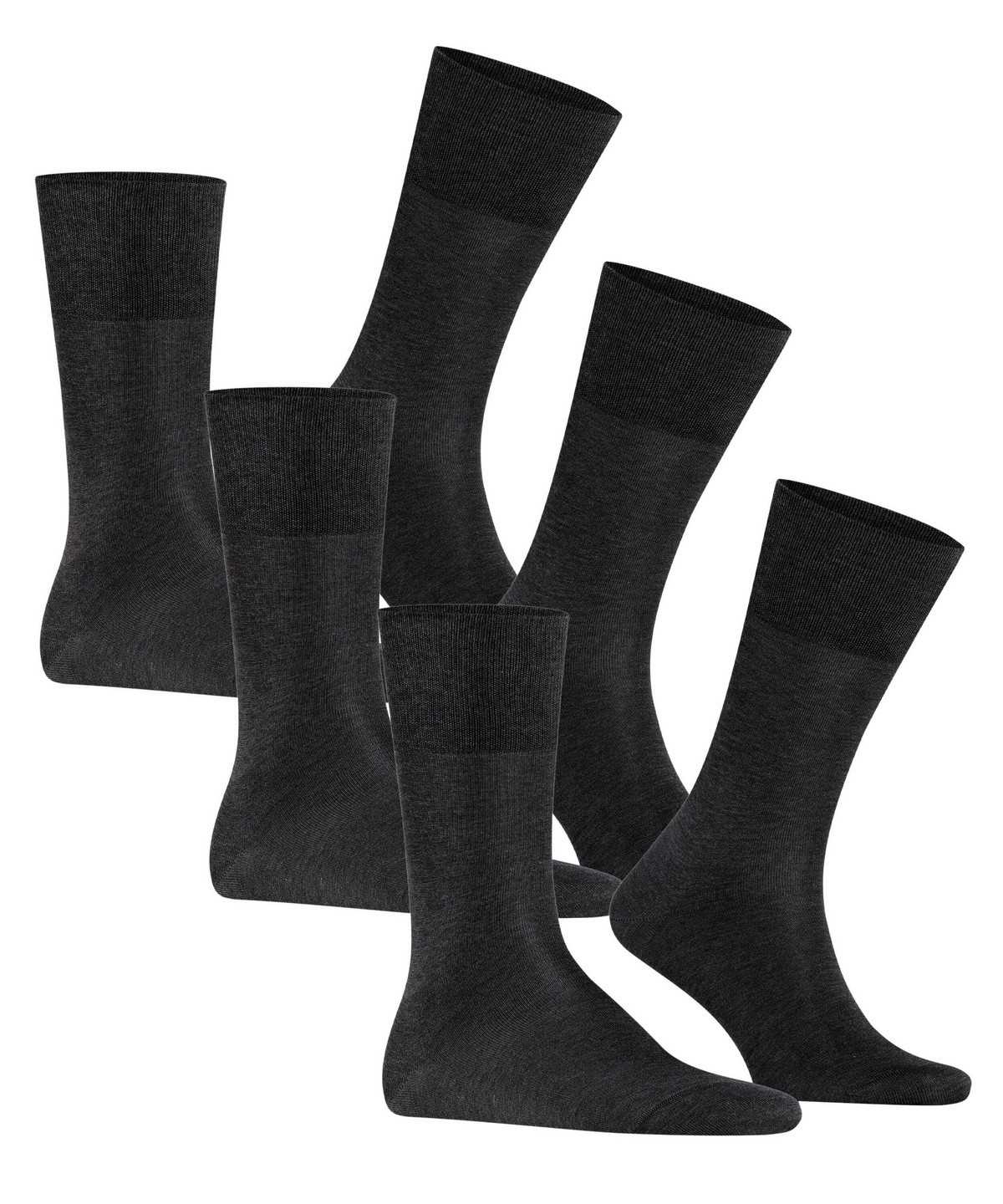 Falke Tiago 3-Pack Socks Socken Herren Grau | 6120584-HW