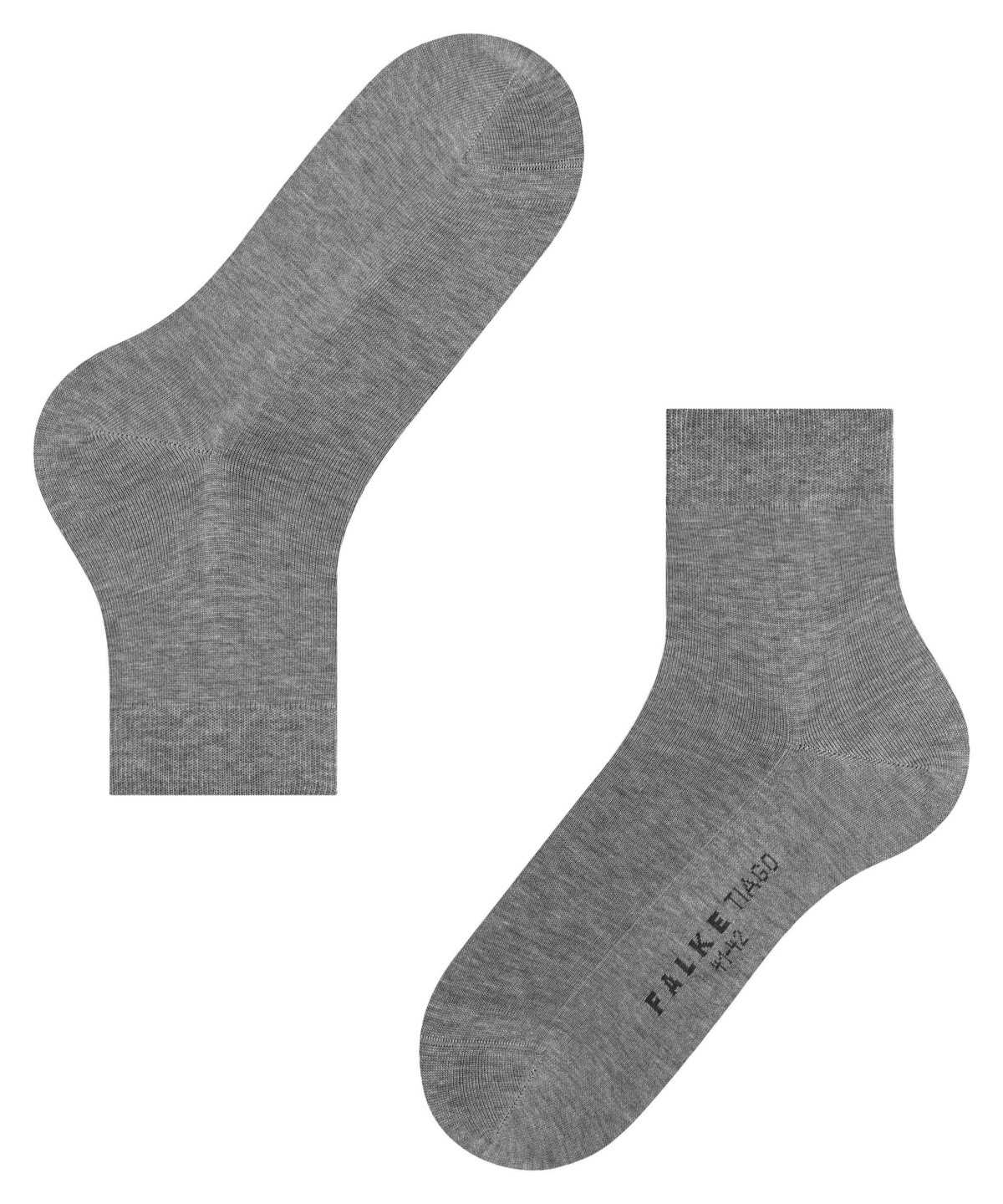 Falke Tiago Short sock Socken Herren Grau | 8960235-PO