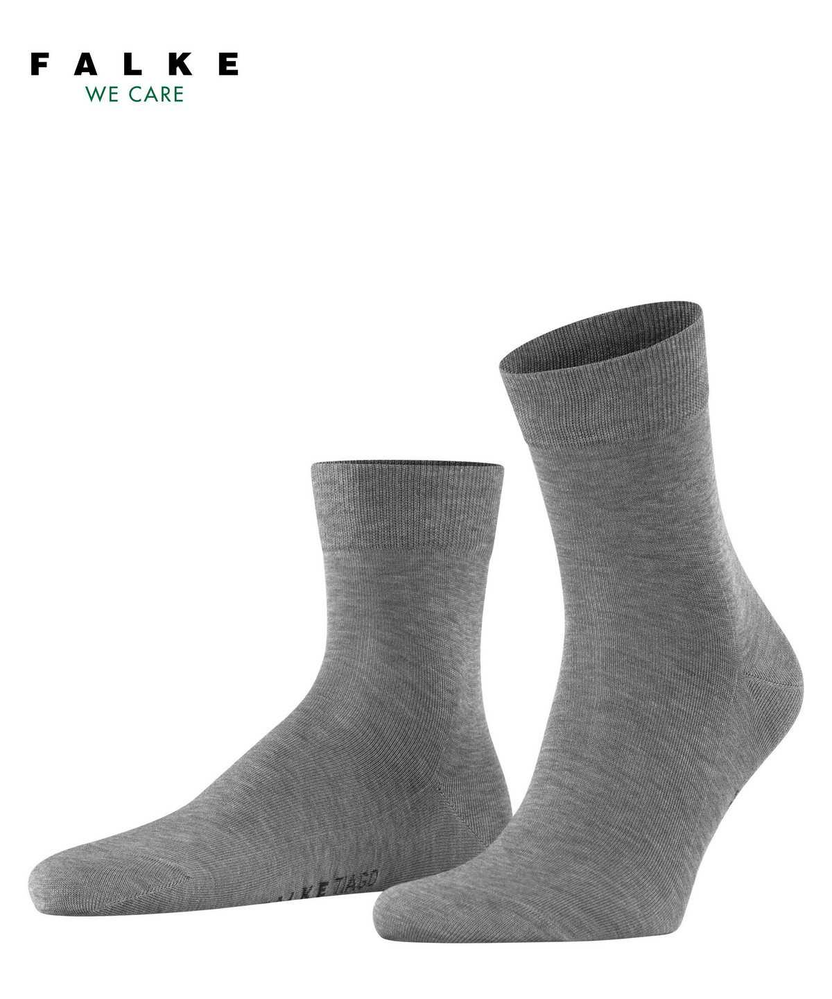 Falke Tiago Short sock Socken Herren Grau | 8960235-PO