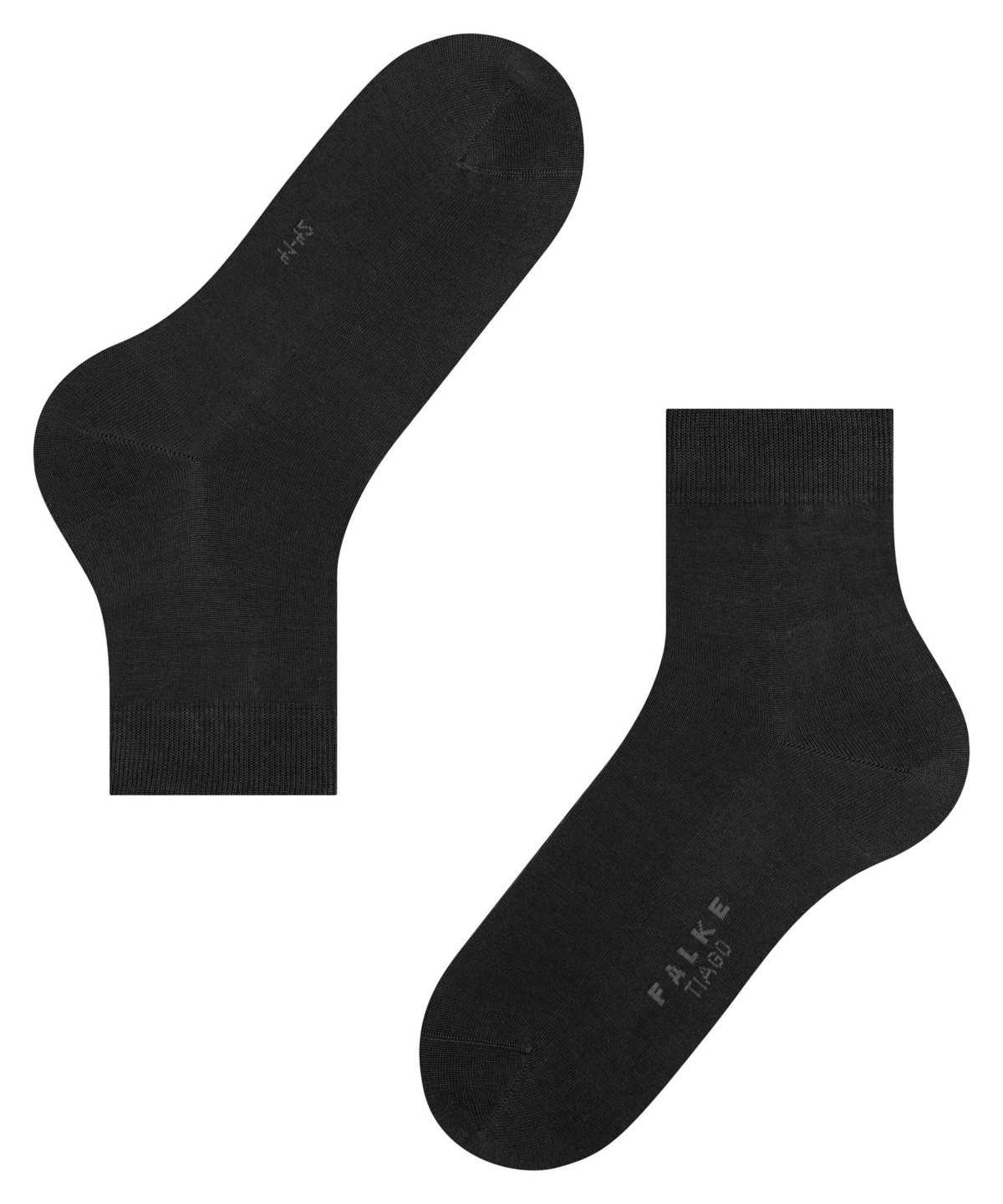 Falke Tiago Short sock Socken Herren Schwarz | 8705196-JY