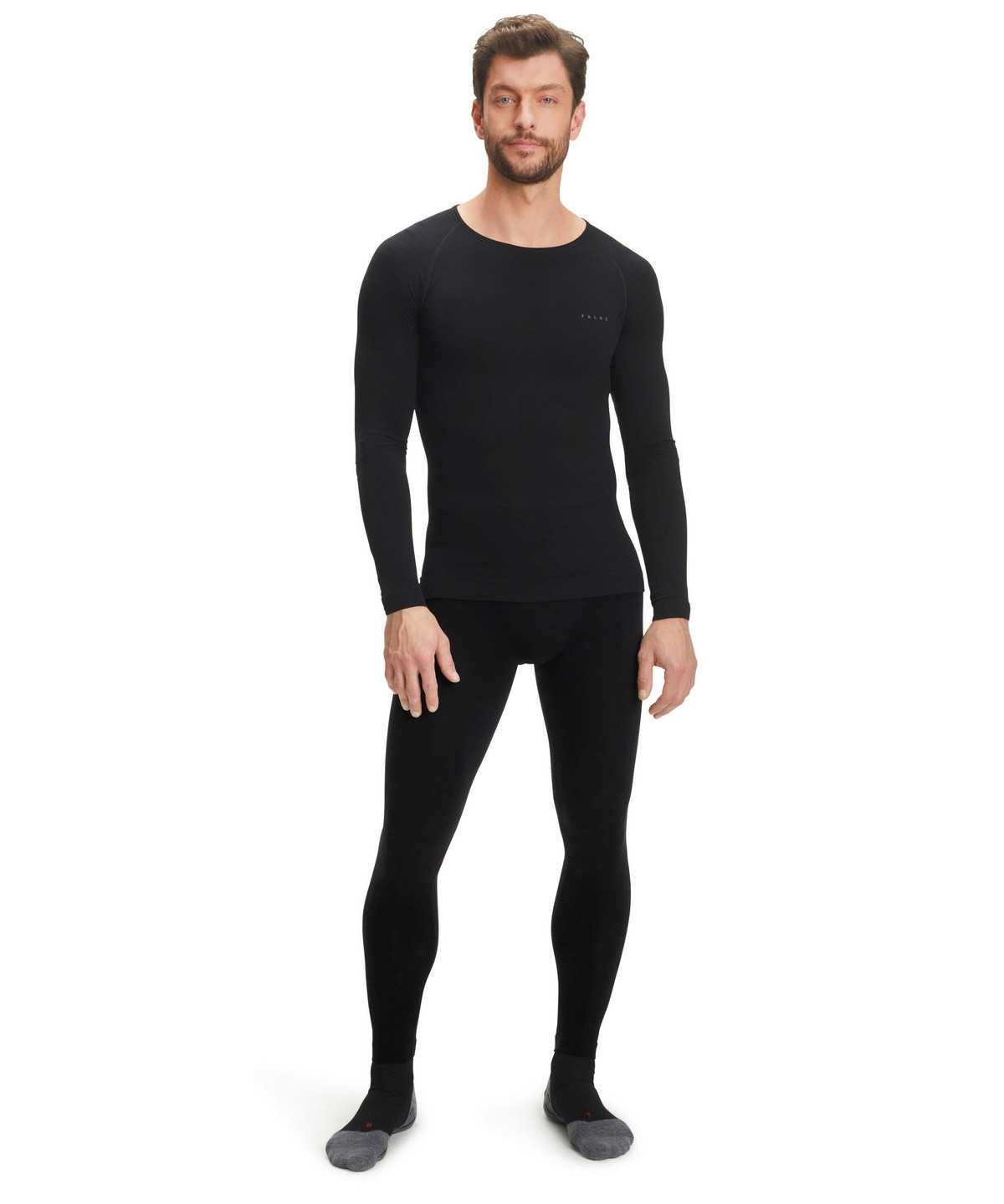 Falke Tights Warm Tights Herren Schwarz | 5098476-WZ