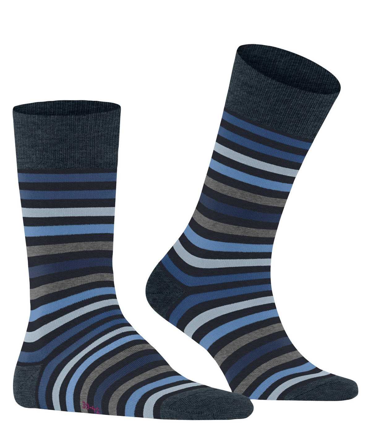 Falke Tinted Stripe Socks Socken Herren Blau | 0349217-QL