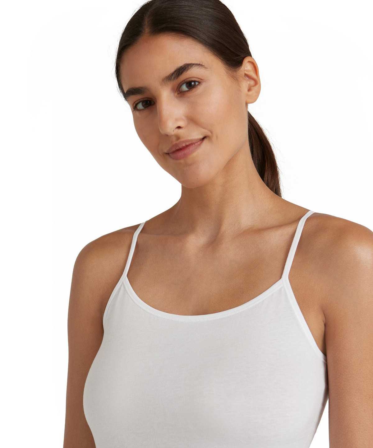 Falke Top Daily Natural Bras & Tops Damen Weiß | 1784639-KD