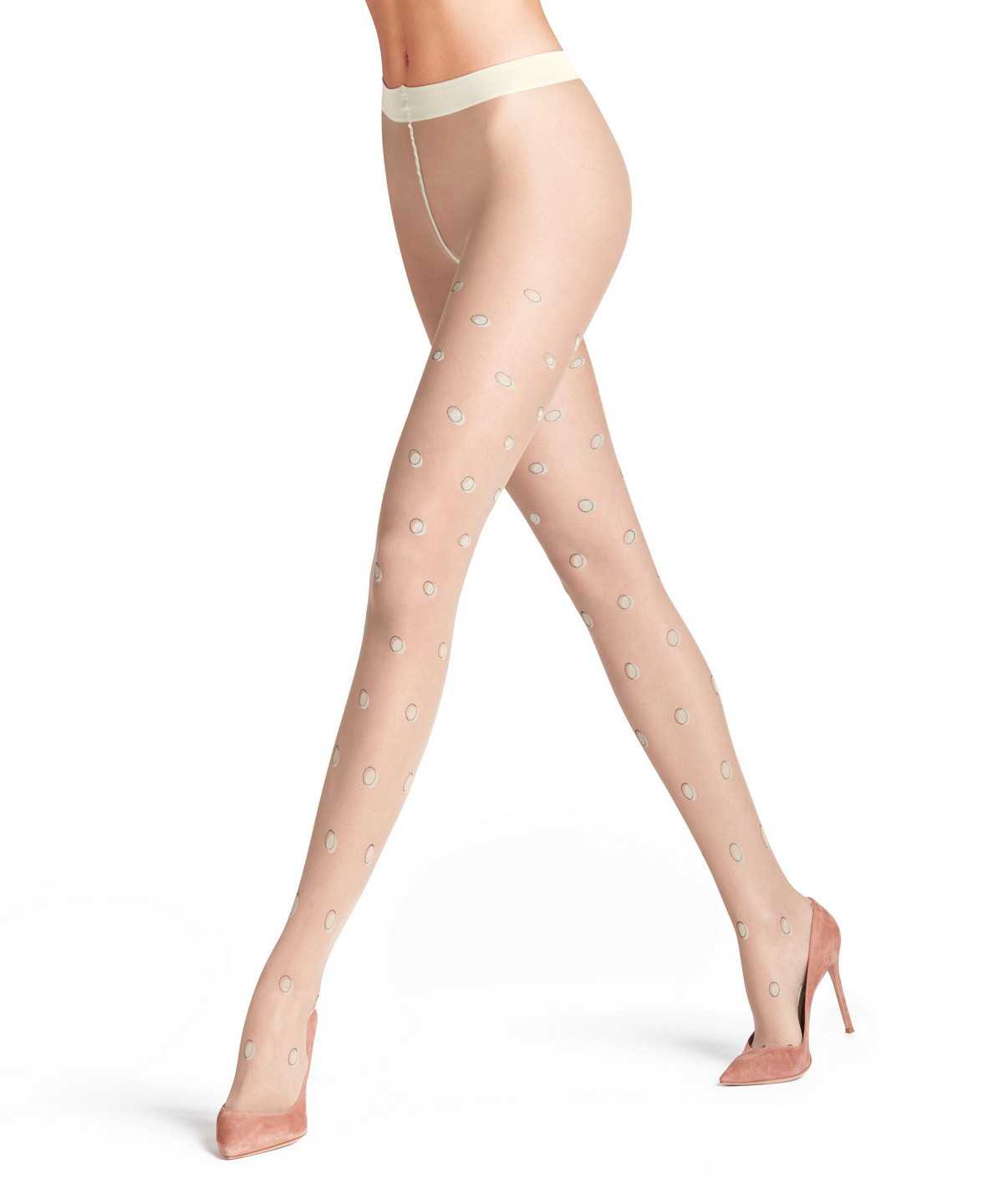 Falke Top Dot 20 DEN Tights Tights Damen Beige | 1657049-BT