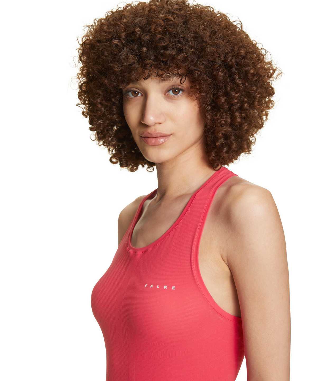 Falke Top Ultralight Cool Kurzarmhemd Damen Rot | 0584736-UT