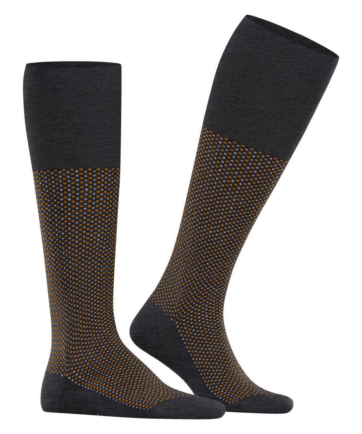 Falke Uptown Tie Knee-high Socks Socken Herren Grau | 8172093-NP