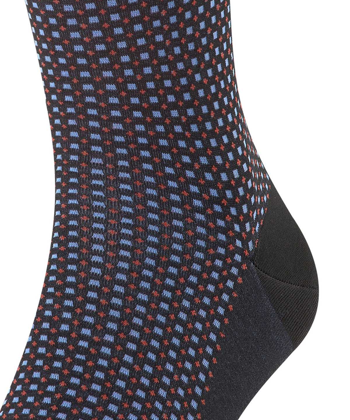 Falke Uptown Tie Knee-high Socks Socken Herren Schwarz | 2617905-JD