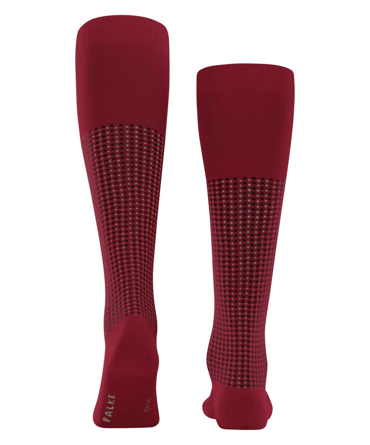 Falke Uptown Tie Knee-high Socks Socken Herren Rot | 5068314-AN