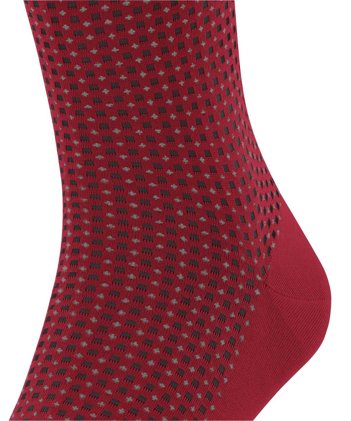 Falke Uptown Tie Knee-high Socks Socken Herren Rot | 5068314-AN