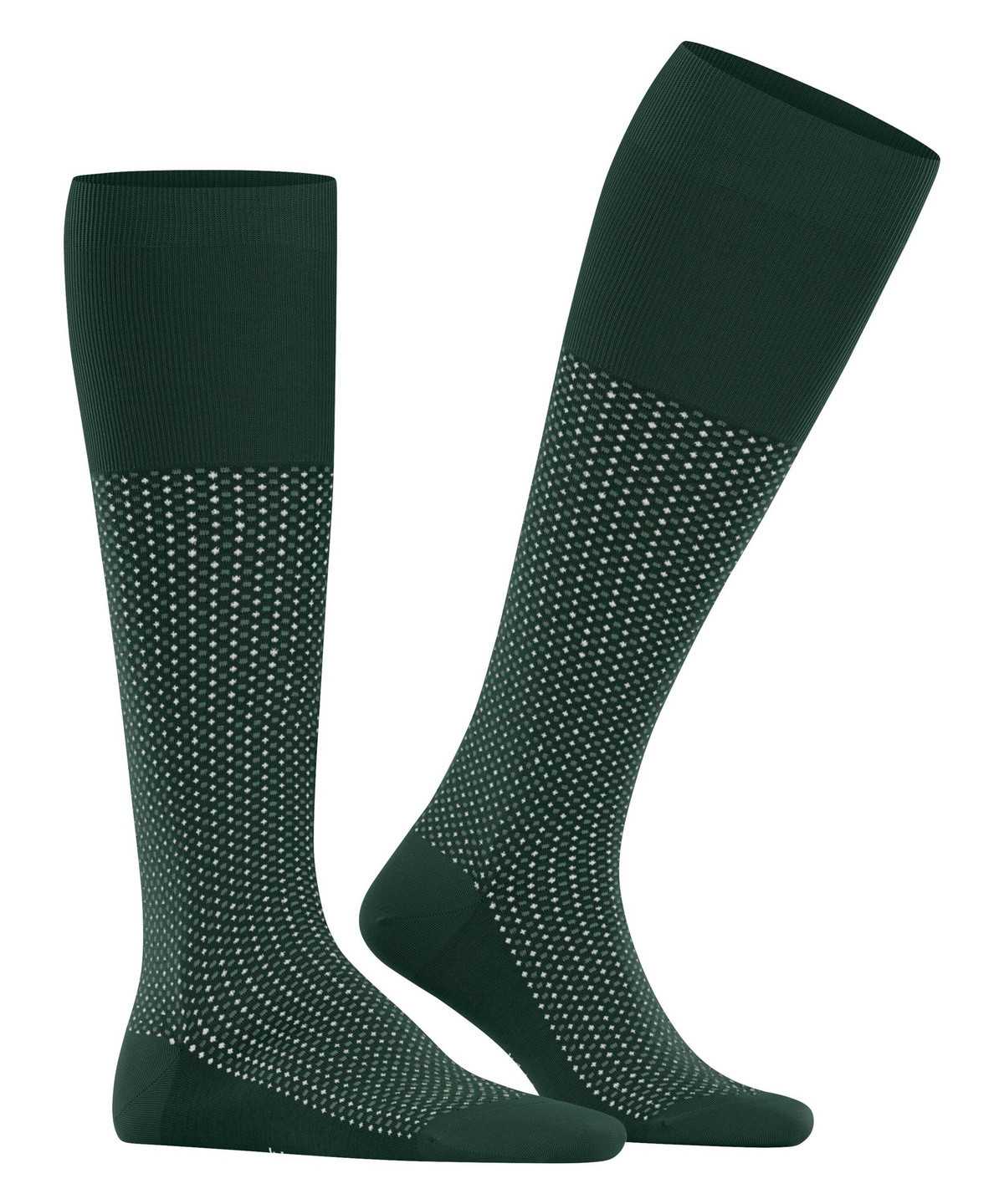 Falke Uptown Tie Knee-high Socks Socken Herren Grün | 1276894-BG