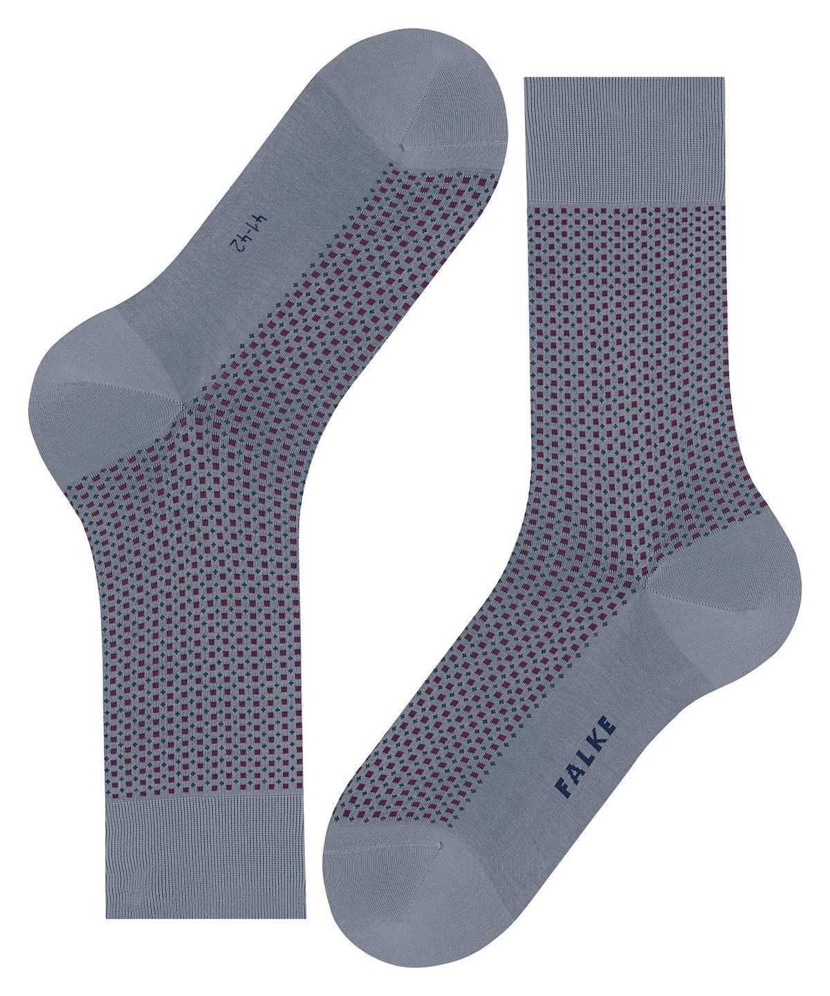 Falke Uptown Tie Socks Socken Herren Grau | 4531896-IZ